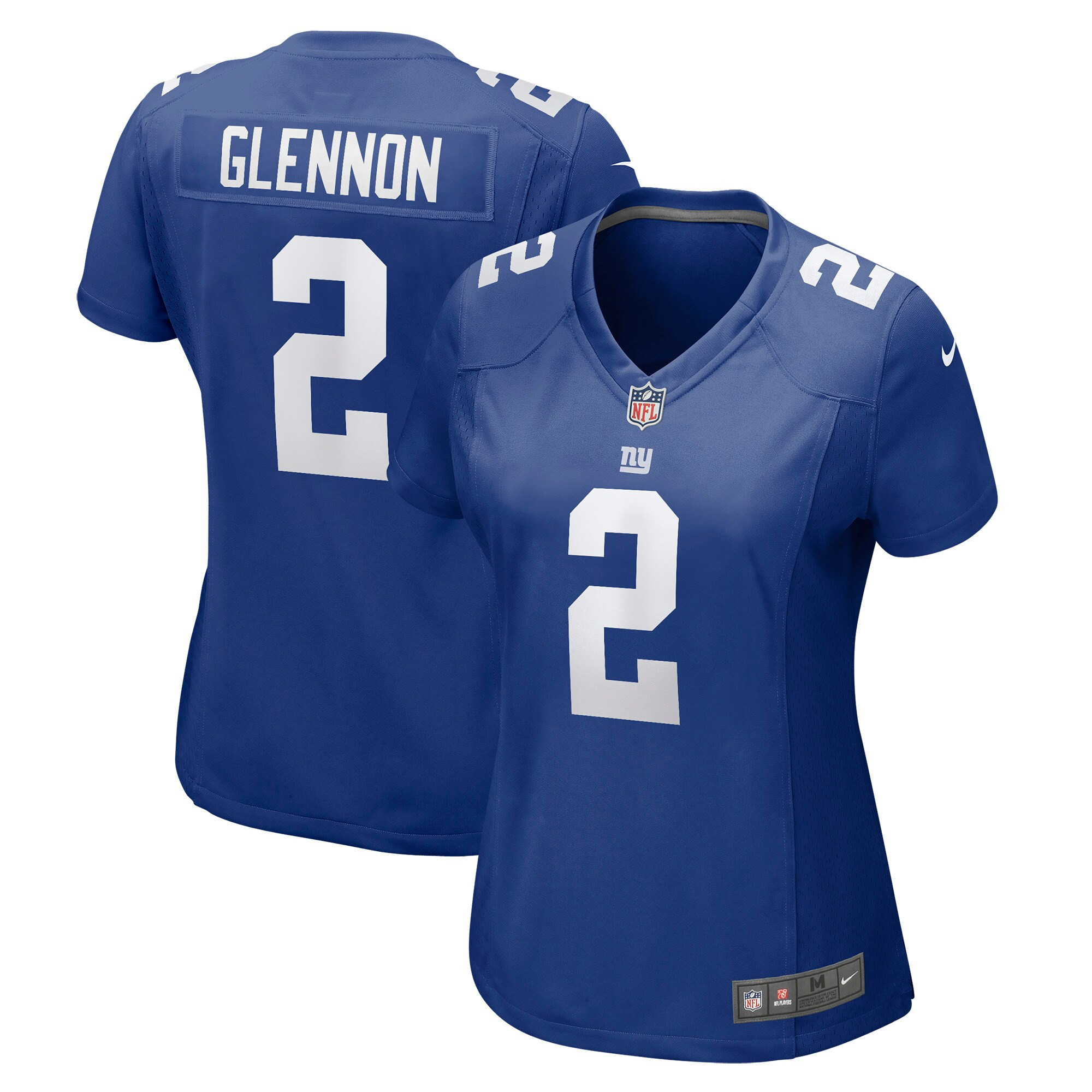 Mike Glennon New York Giants Womens Game Player Jersey - Royal Nfl