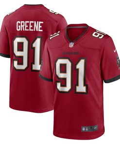 Mike Greene Tampa Bay Buccaneers Game Player Jersey - Red