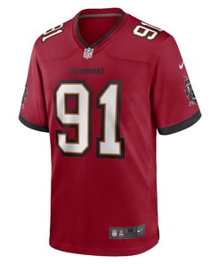 Mike Greene Tampa Bay Buccaneers Game Player Jersey - Red