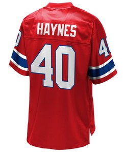 Mike Haynes New England Patriots Nfl Pro Line Retired Player Jersey - Red