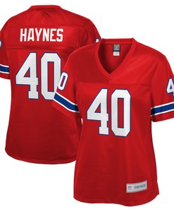 Mike Haynes New England Patriots Nfl Pro Line Womens Retired Player Jersey - Red