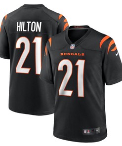 Mike Hilton 21 Cincinnati Bengals Game Player Jersey - Black