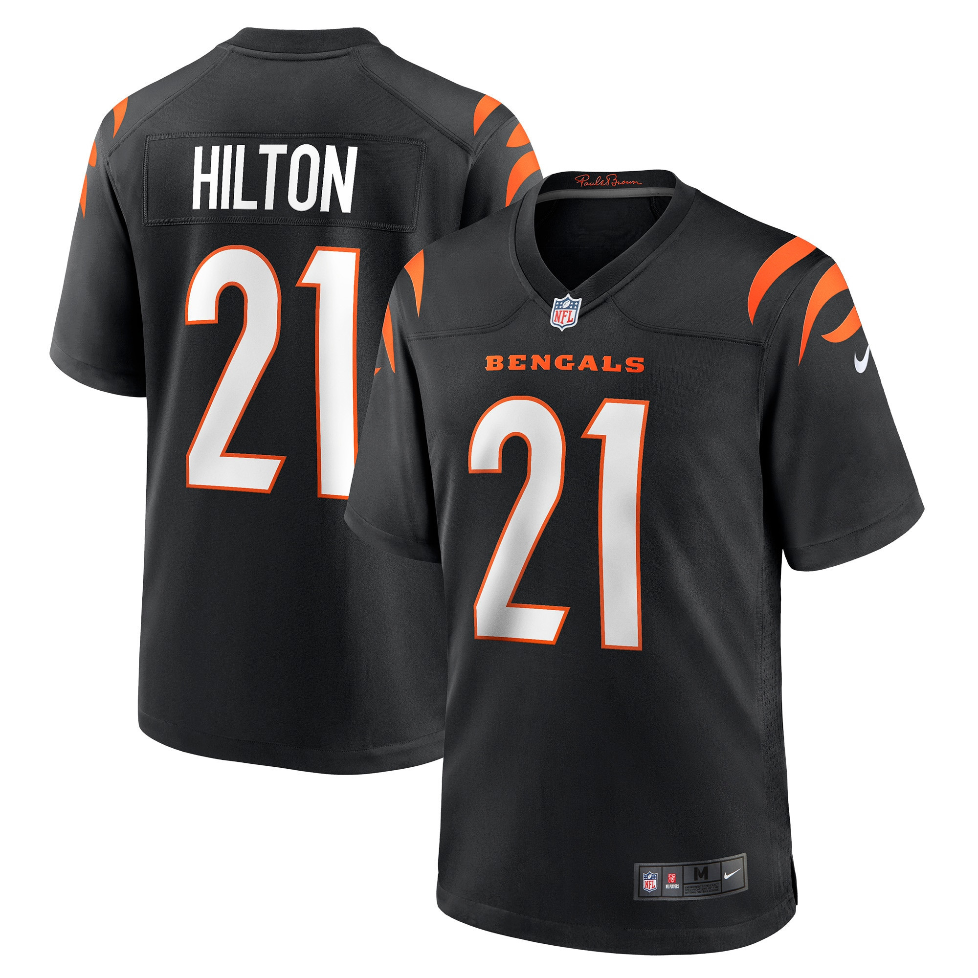 Mike Hilton Cincinnati Bengals Game Player Jersey - Black Nfl