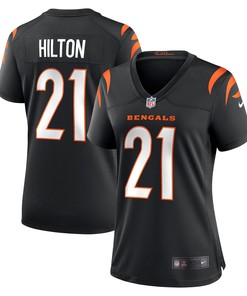 Mike Hilton Cincinnati Bengals Womens Game Player Jersey - Black Nfl