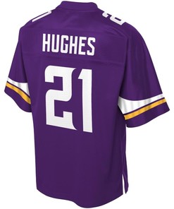 Mike Hughes Minnesota Vikings Nfl Pro Line Youth Player Jersey - Purple