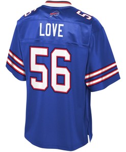Mike Love Buffalo Bills Nfl Pro Line Player Jersey - Royal