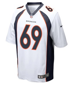 Mike McGlinchey 69 Denver Broncos Men Game Jersey - White