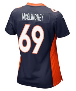 Mike McGlinchey 69 Denver Broncos Women Alternate Game Jersey - Navy