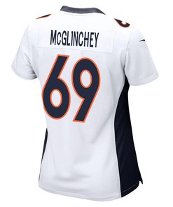Mike McGlinchey 69 Denver Broncos Women Game Jersey - White