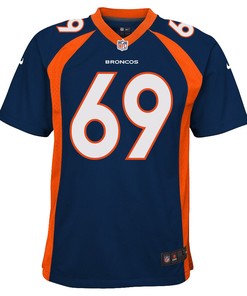 Mike McGlinchey 69 Denver Broncos Youth Alternate Game Jersey - Navy