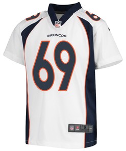 Mike McGlinchey 69 Denver Broncos Youth Game Jersey - White