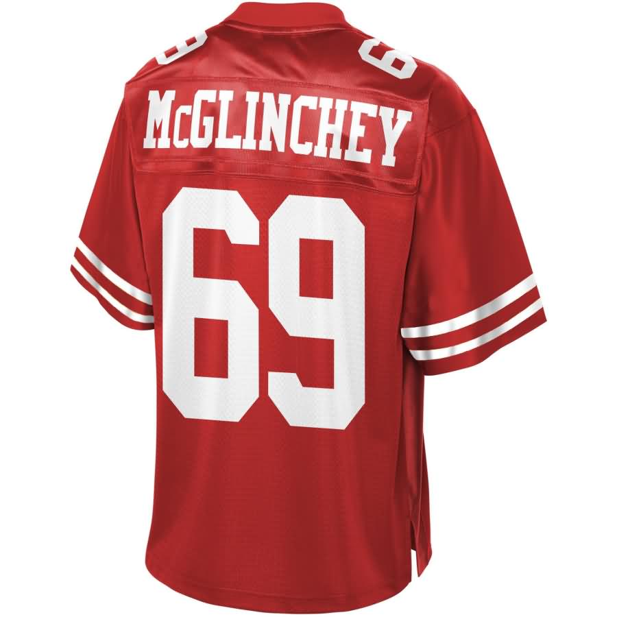 Mike Mcglinchey San Francisco 49ers Nfl Pro Line Team Player Jersey - Scarlet