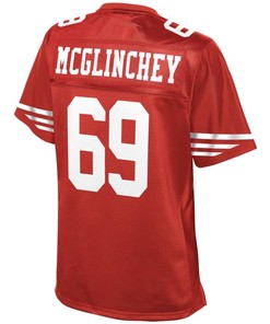 Mike Mcglinchey San Francisco 49ers Nfl Pro Line Womens Player Jersey - Scarlet