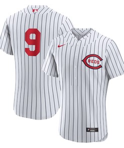 Mike Moustakas Cincinnati Reds 2022 Mlb At Field Of Dreams Game Authentic Player Jersey - White Mlb
