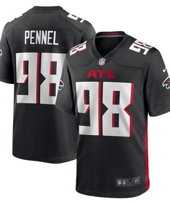 Mike Pennel Atlanta Falcons Game Jersey - Black Nfl