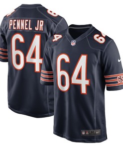 Mike Pennel Jr. Chicago Bears Game Player Jersey - Navy