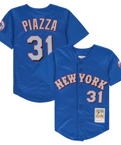 Mike Piazza New York Mets Mitchell & Ness Preschool & Toddler Cooperstown Collection Mesh Jersey - Royal Mlb