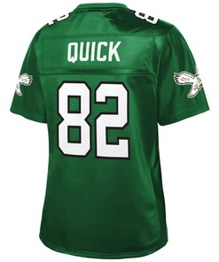 Mike Quick Philadelphia Eagles Nfl Pro Line Womens Retired Player Jersey - Kelly Green