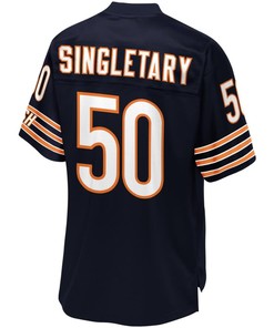 Mike Singletary Chicago Bears Nfl Pro Line Retired Player Jersey - Navy