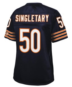 Mike Singletary Chicago Bears Nfl Pro Line Womens Retired Player Jersey - Navy