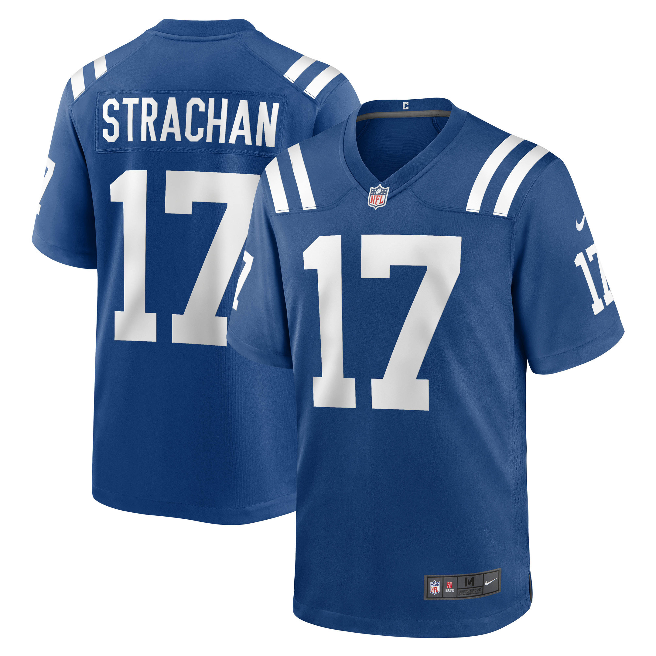 Mike Strachan Indianapolis Colts Game Jersey - Royal Nfl