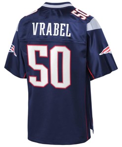 Mike Vrabel New England Patriots Nfl Pro Line Retired Player Jersey - Navy