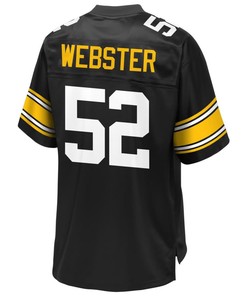 Mike Webster Pittsburgh Steelers Nfl Pro Line Retired Player Jersey - Black