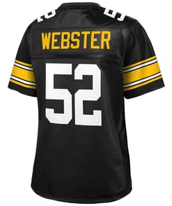 Mike Webster Pittsburgh Steelers Nfl Pro Line Womens Retired Player Jersey - Black