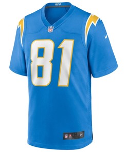 Mike Williams 81 Los Angeles Chargers Game Jersey - Powder Blue