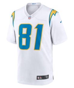 Mike Williams 81 Los Angeles Chargers Game Jersey - White