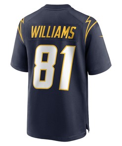 Mike Williams Los Angeles Chargers Alternate Team Game Jersey - Navy