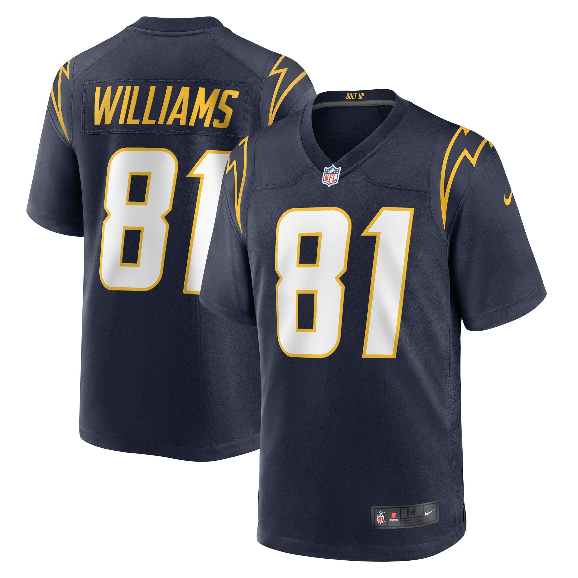 Mike Williams Los Angeles Chargers Alternate Team Game Jersey Navy Nfl