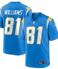 Mike Williams Los Angeles Chargers Game Jersey Powder Blue Nfl