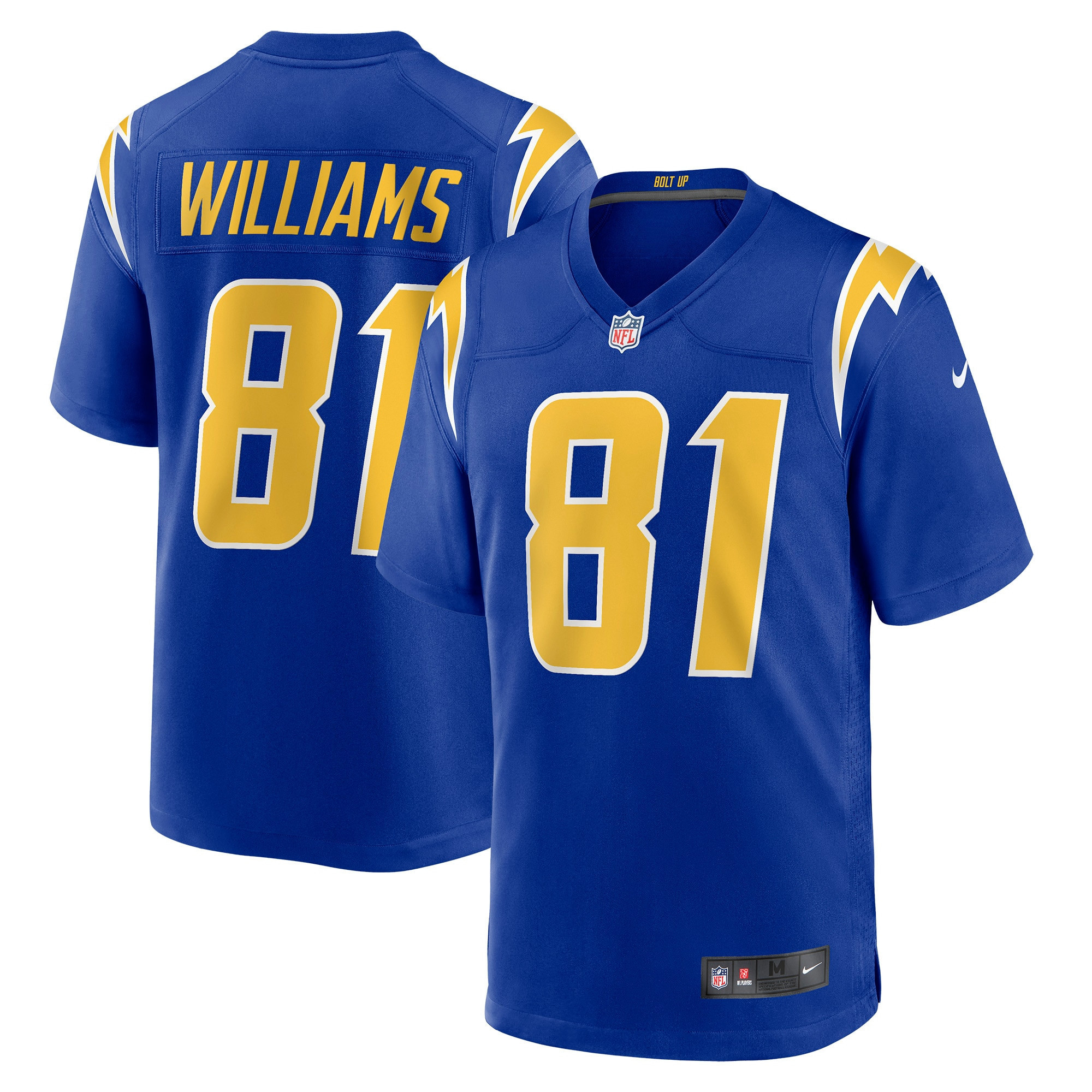 Mike Williams Los Angeles Chargers Game Jersey - Royal Nfl