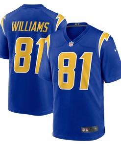 Mike Williams Los Angeles Chargers Game Jersey - Royal Nfl