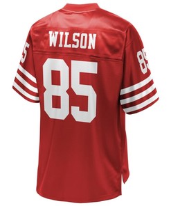 Mike Wilson San Francisco 49ers Nfl Pro Line Retired Player Team Jersey - Scarlet