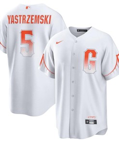 Mike Yastrzemski 5 San Francisco Giants City Connect Men Jersey - White
