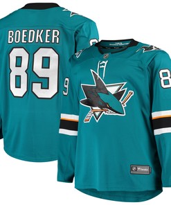 Mikkel Boedker San Jose Sharks Fanatics Branded Breakaway Home Player Jersey - Teal Nhl