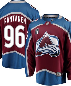 Mikko Rantanen Colorado Avalanche Fanatics Branded Home 2022 Stanley Cup Final Breakaway Player Jersey - Burgundy Nhl