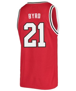 Miles Byrd 21 San Diego State Aztecs 2023 Basketball Jersey- Men Red