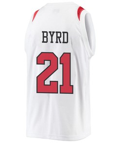 Miles Byrd 21 San Diego State Aztecs 2023 Basketball Jersey- Men White