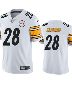 Miles Killebrew 28 Pittsburgh Steelers White Vapor Limited Jersey