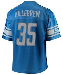 Miles Killebrew Detroit Lions Nfl Pro Line Team Color Player Jersey - Blue