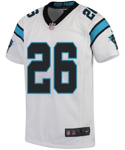 Miles Sanders 26 Carolina Panthers Game Youth Jersey - White