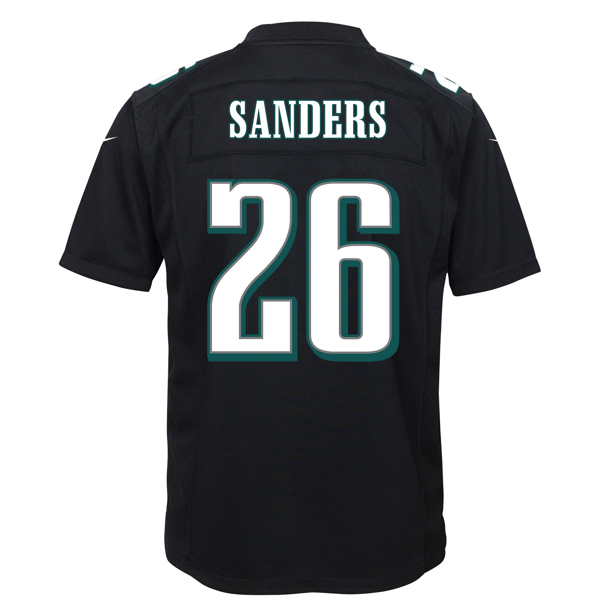 Miles Sanders 26 Philadelphia Eagles Super Bowl LVII Champions 2 Stars Youth Game Jersey - Black