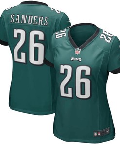 Miles Sanders 26 Philadelphia Eagles Women's Game Jersey - Midnight Green