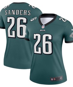 Miles Sanders Philadelphia Eagles Womens Legend Jersey - Midnight Green Nfl