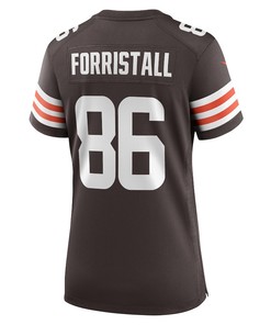 Miller Forristall Cleveland Browns Women's Game Player Jersey - Brown