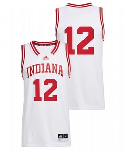 Miller Kopp 12 White Indiana Hoosiers 2022 College Basketball Reverse Retro Jersey
