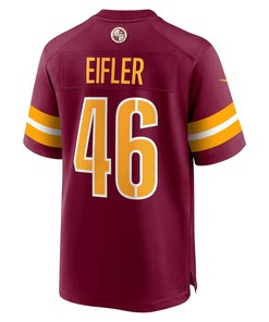 Milo Eifler Washington Commanders Game Player Jersey - Burgundy